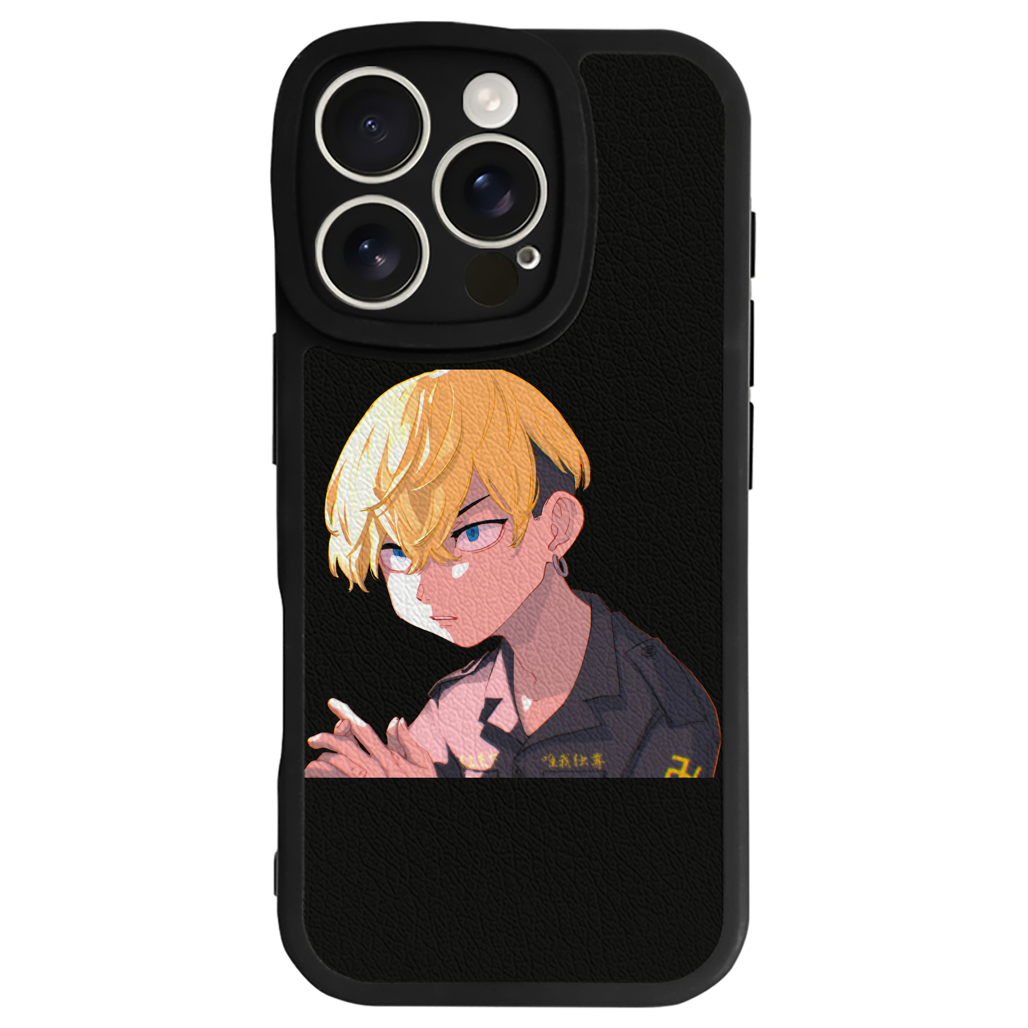 （画像用） 東京リベンジャーズ Tokyo Revengers 【iPhone 16シリーズ対応】シリコンスマホケース（レザー調） 材質：シリコン